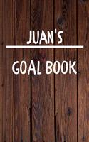 Juan's Goal Book: New Year Planner Goal Journal Gift for Juan / Notebook / Diary / Unique Greeting Card Alternative