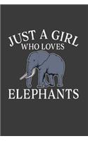 Just A Girl Who Loves Elephants