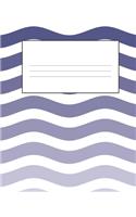 Dark Blue Composition Notebook: Wide Ruled Notebook Lined School Journal - 110 Pages - 7.5 x 9.25" - Children Kids Girls Boys Teens Women Wide Ruled School Composition Books