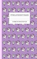 Primary composition notebook 120 pages / 60 sheets (8.5x11, A4)