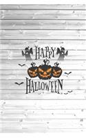 Happy Halloween - Ghosts - Pumkins - Bats Journal
