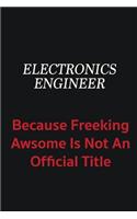 Electronics Engineer because freeking awsome is not an official title: Writing careers journals and notebook. A way towards enhancement