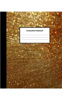 Composition Notebook: Wide-Ruled Blank Lined Notebook - For Girls, Boys, Teens, Kids, Adults - School Writing Notes Journal - 7.5 x 9.25 inches - 100 Pages - Shimmer Edit