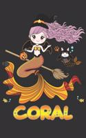 Coral: Coral Halloween Beautiful Mermaid Witch Want To Create An Emotional Moment For Coral?, Show Coral You Care With This Personal Custom Gift With Coral