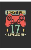 I Didn't Turn 17 I Levelled Up