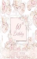 60th Birthday Guest Book