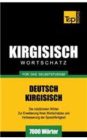 Wortschatz Deutsch-Kirgisisch für das Selbststudium - 7000 Wörter