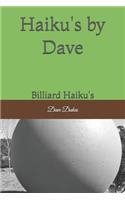 Haiku's by Dave
