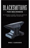 Blacksmithing for Beginners: 20 Secrets Every Novice Should Know Before Starting