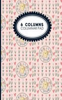 6 Columns Columnar Pad: (6 Columns Columnar Pad)