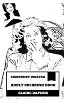 Sigourney Weaver Adult Coloring Book: Sci-Fi Queen and Academy Awards Nominee, Alien Star and Classical Hollywood Actress Inspired Adult Coloring Book(Sigourney Weaver Books)