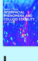 Interfacial Phenomena and Colloid Stability