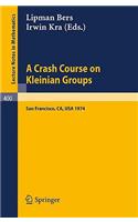Crash Course on Kleinian Groups