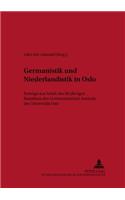 Germanistik Und Niederlandistik in Oslo