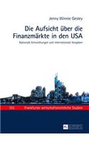 Aufsicht ueber die Finanzmaerkte in den USA