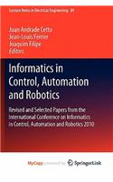 Informatics in Control, Automation and Robotics