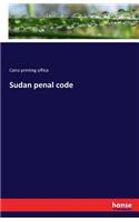 Sudan penal code: (English)