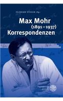 Max Mohr (1891-1937) Korrespondenzen