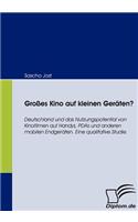 Großes Kino auf kleinen Geräten?: Deutschland und das Nutzungspotential von Kinofilmen auf Handys, PDAs und anderen mobilen Endgeräten. Eine qualitative Studie.