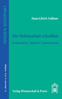 Die Doktorarbeit Schreiben