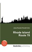 Rhode Island Route 78: (English)