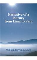 Narrative of a journey from Lima to Para