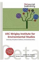 Usc Wrigley Institute for Environmental Studies