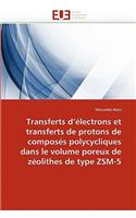 Transferts Électrons Transferts Protons de Composés Polycycliques Volume Poreux Zéolithes Type Zsm-5