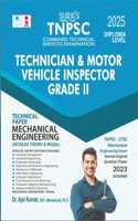 SURA`S TNPSC Technician & Motor Vehicle Inspector Grade II Mechanical Engineering Detailed Theory & MCQAs Diploma level Exam Book Guide 2025