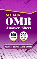 NEET OMR sheets - 100 sheets, 200 MCQs each