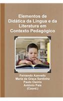 Elementos de Didática da Língua e da Literatura em Contexto Pedagógico