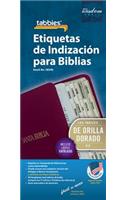 Bible Tab-Spa Cath-Clear & Gld: Spanish Classic Catholic Bible Tabs
