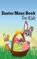 Easter Maze Book For Kids Age 5-12