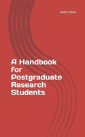 Handbook for Postgraduate Research Students