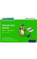 Read Write Inc. Phonics: Green Set 1 Storybook 10 Stitch the Witch