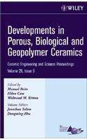 Developments in Porous, Biological and Geopolymer Ceramics, Volume 28, Issue 9