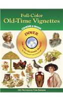 Full-Color Old-Time Vignettes CD-ROM and Book