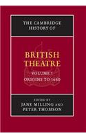 Cambridge History of British Theatre