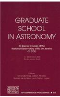 Graduate School in Astronomy