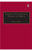 Constitutionalism and Society in Africa