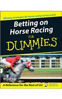 Betting on Horse Racing For Dummies