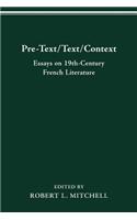 Pre-Text/Text/Context