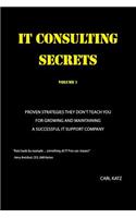 IT Consulting Secrets: Proven Strategies They Don't Teach You For Growing and Maintaining a Successful IT Support Company