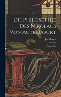 Philosophie Des Nikolaus Von Autrecourt