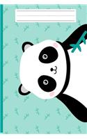 Panda: Cute Animal Personalized Lined Journal, 100+ Pages, Perfect for School, as a Diary, Notepad, Composition Notebook