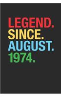 Legend Since August 1974