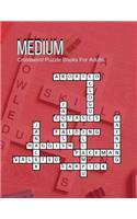 Medium Crossword Puzzle Books For Adults