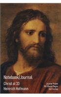 Notebook-Journal - Christ at 33 - Heinrich Hofmann