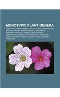 Monotypic Plant Genera
