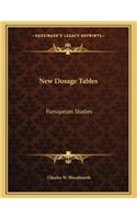New Dosage Tables